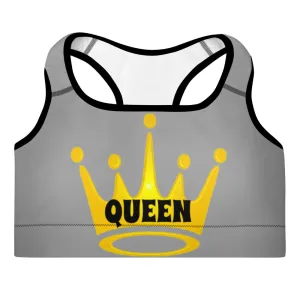 Queen Padded Sports Bra