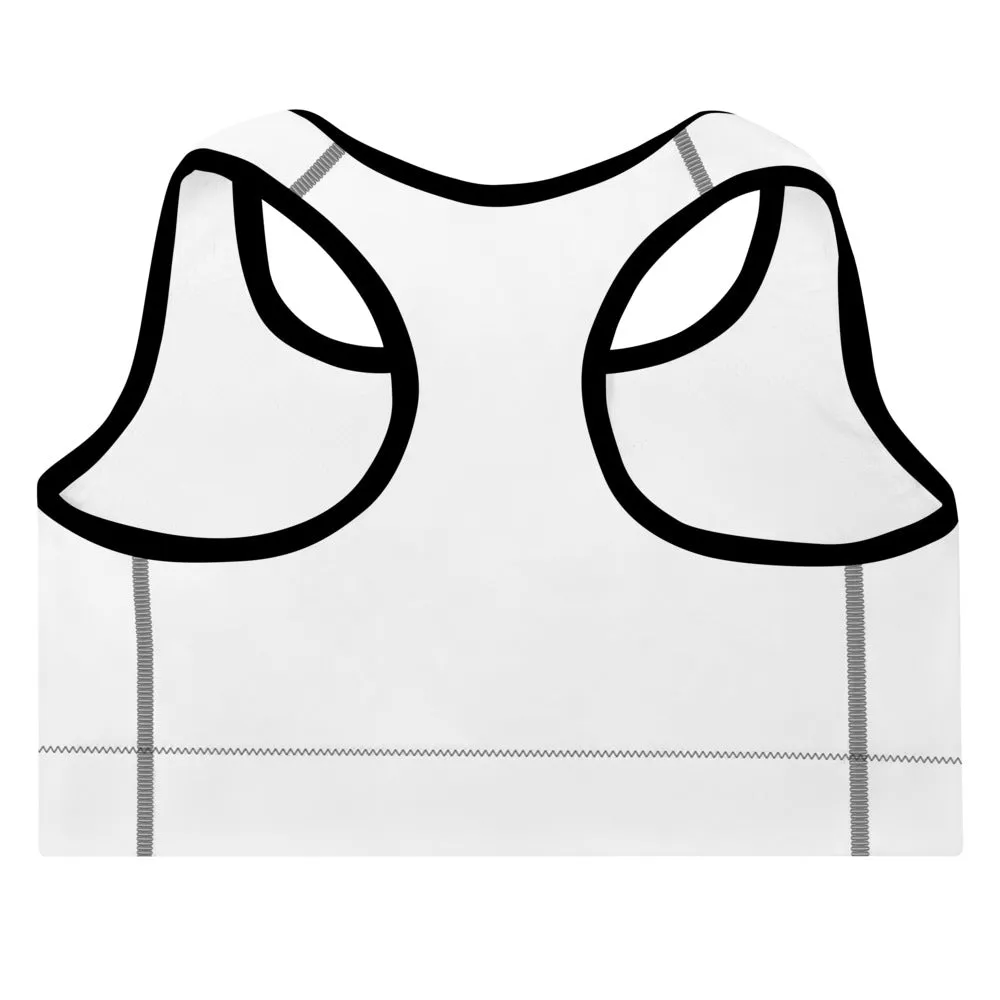 Queen Padded Sports Bra