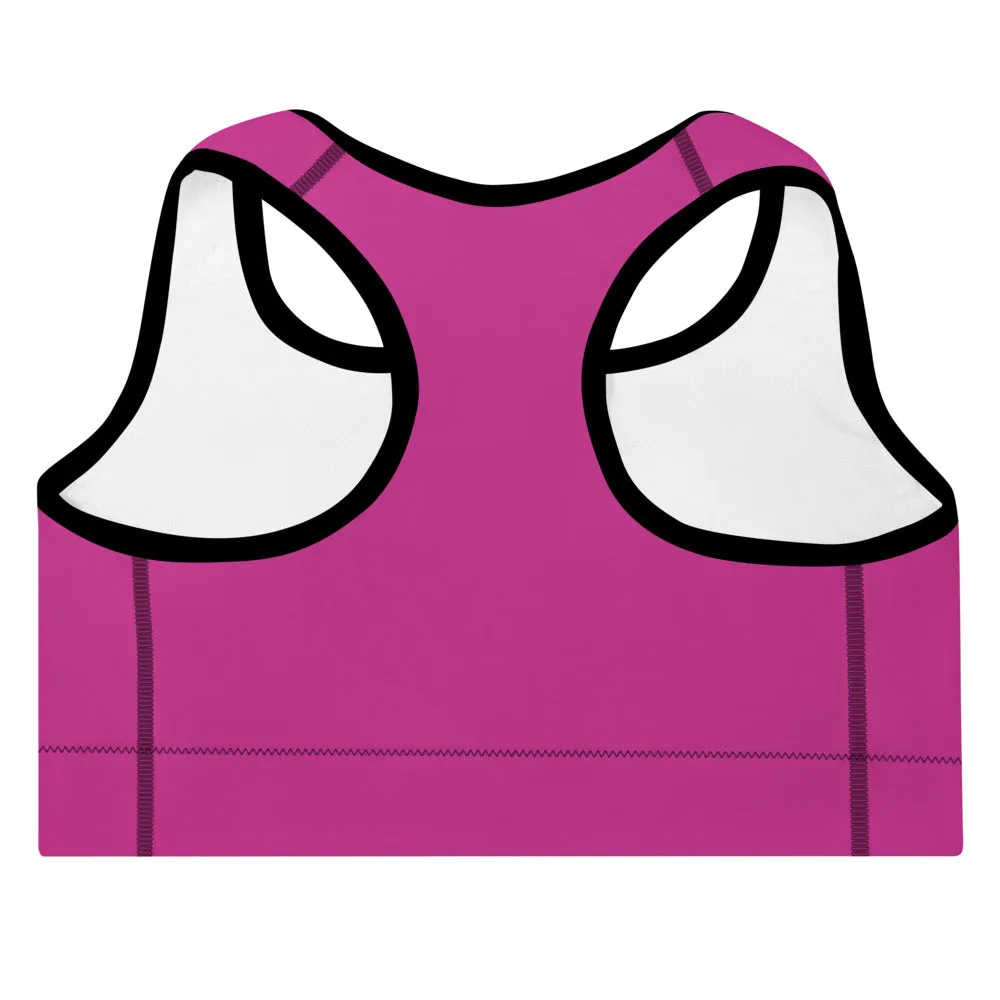 Queen Padded Sports Bra