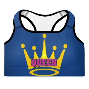 Queen Padded Sports Bra