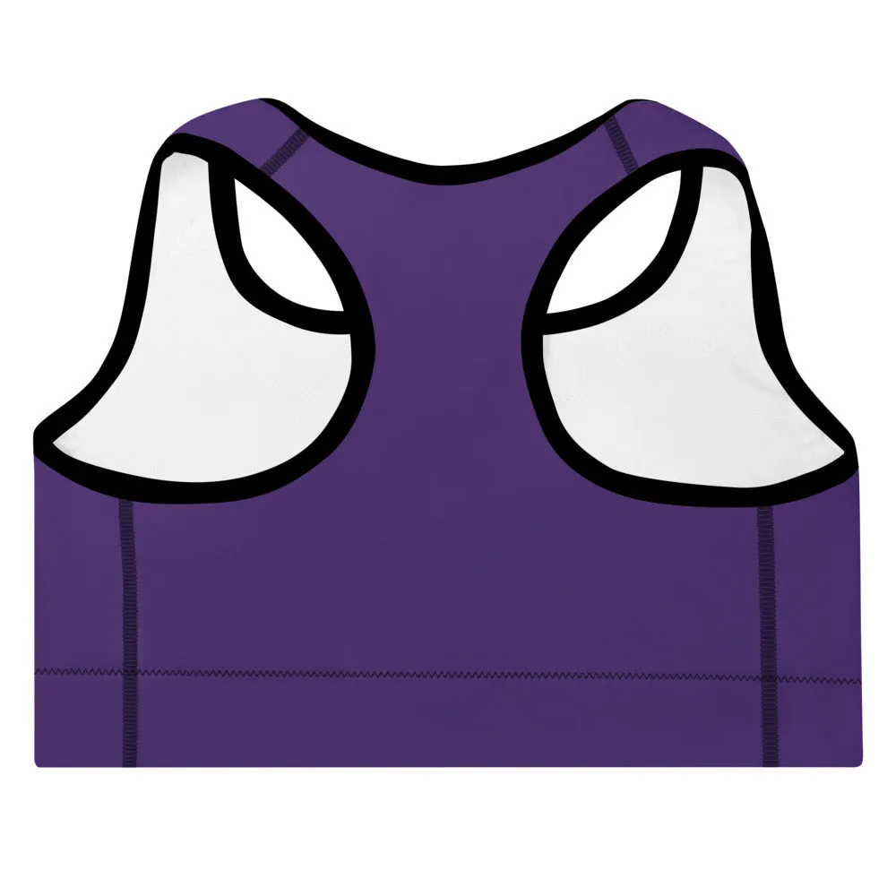Queen Padded Sports Bra