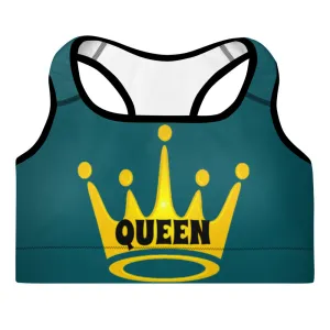 Queen Padded Sports Bra