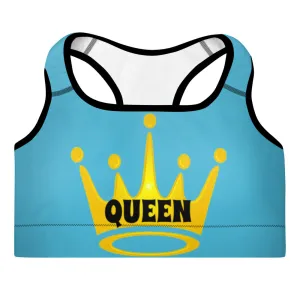 Queen Padded Sports Bra