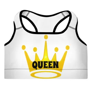Queen Padded Sports Bra