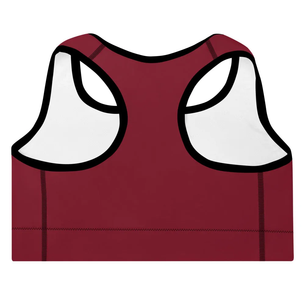 Queen Padded Sports Bra