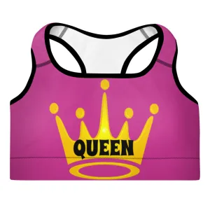 Queen Padded Sports Bra