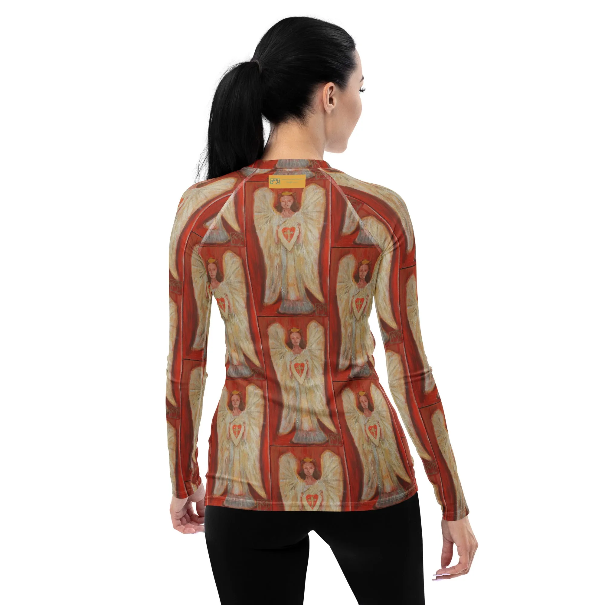 "Angel - Coral" Women's Rash Guard