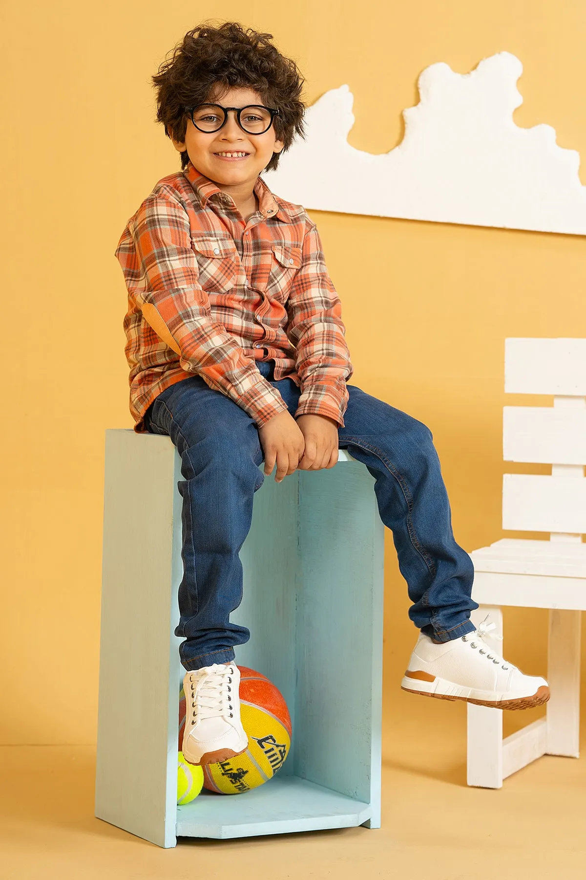 "MALEEK" Casual Denim Pant