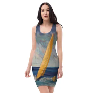 "Rounding the Mark" - Tank Sheath Dress