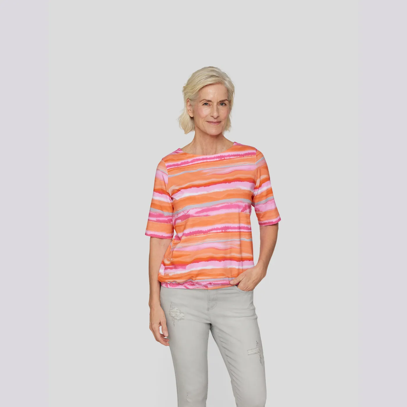 Rabe Sunny Side Orange Top
