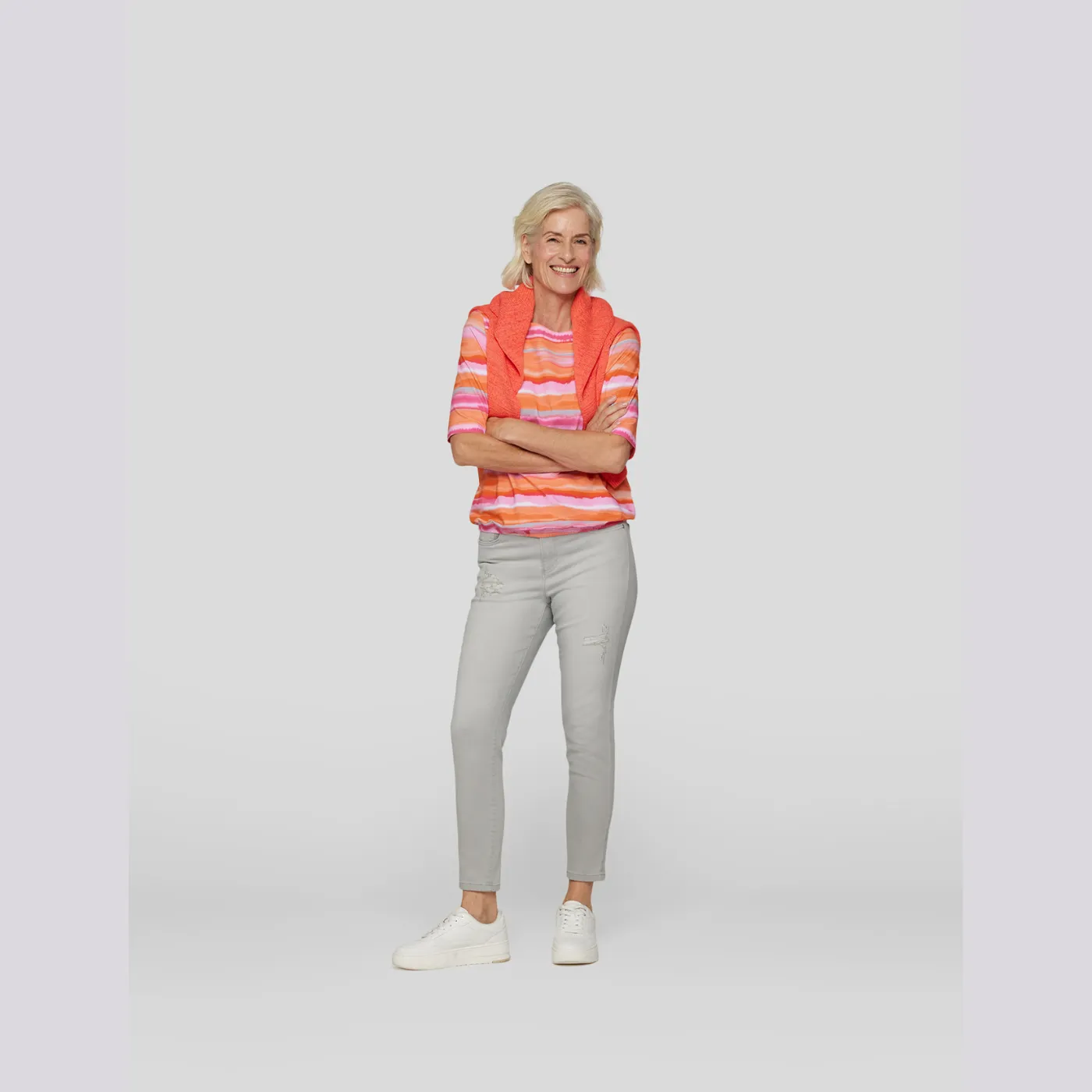 Rabe Sunny Side Orange Top
