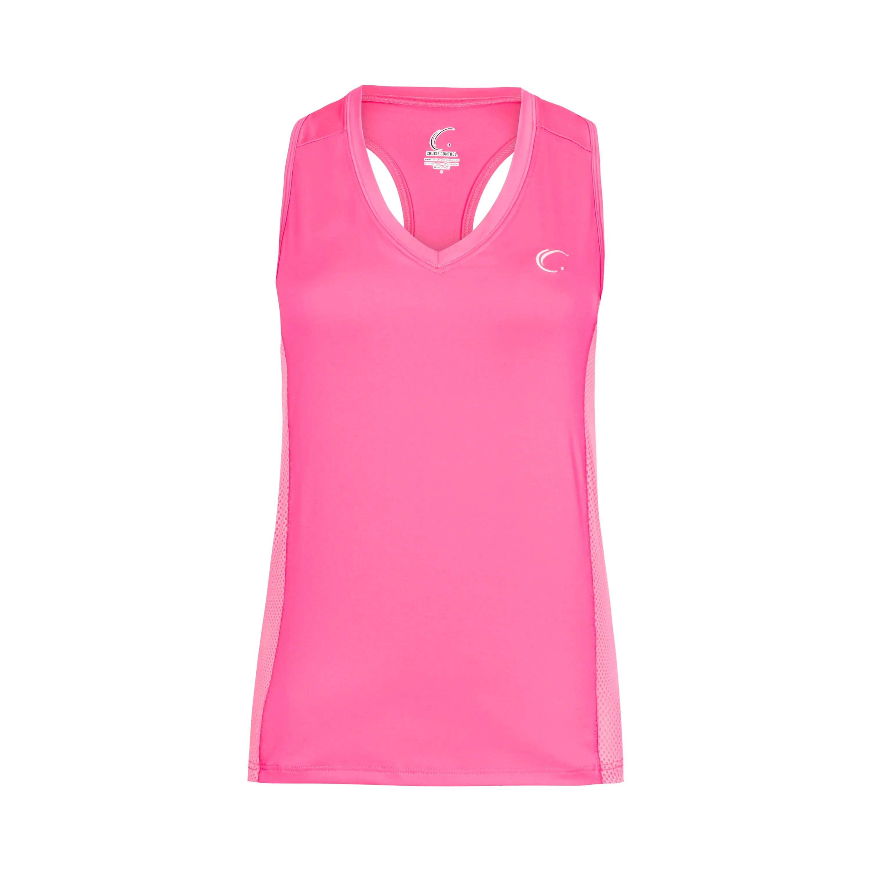 Racerback Tank Top with Mesh