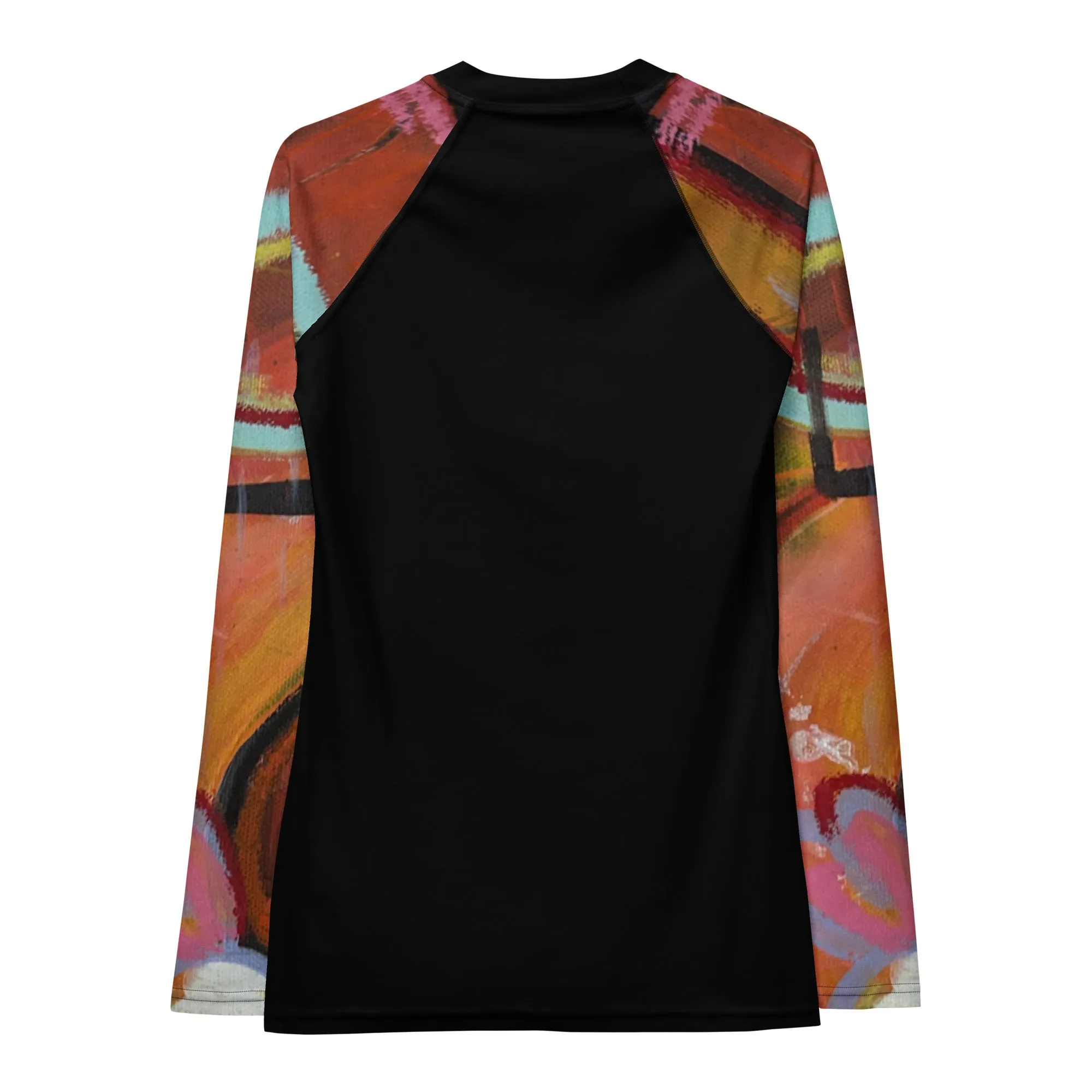 Rash Guard "Circles in the Sand" Black