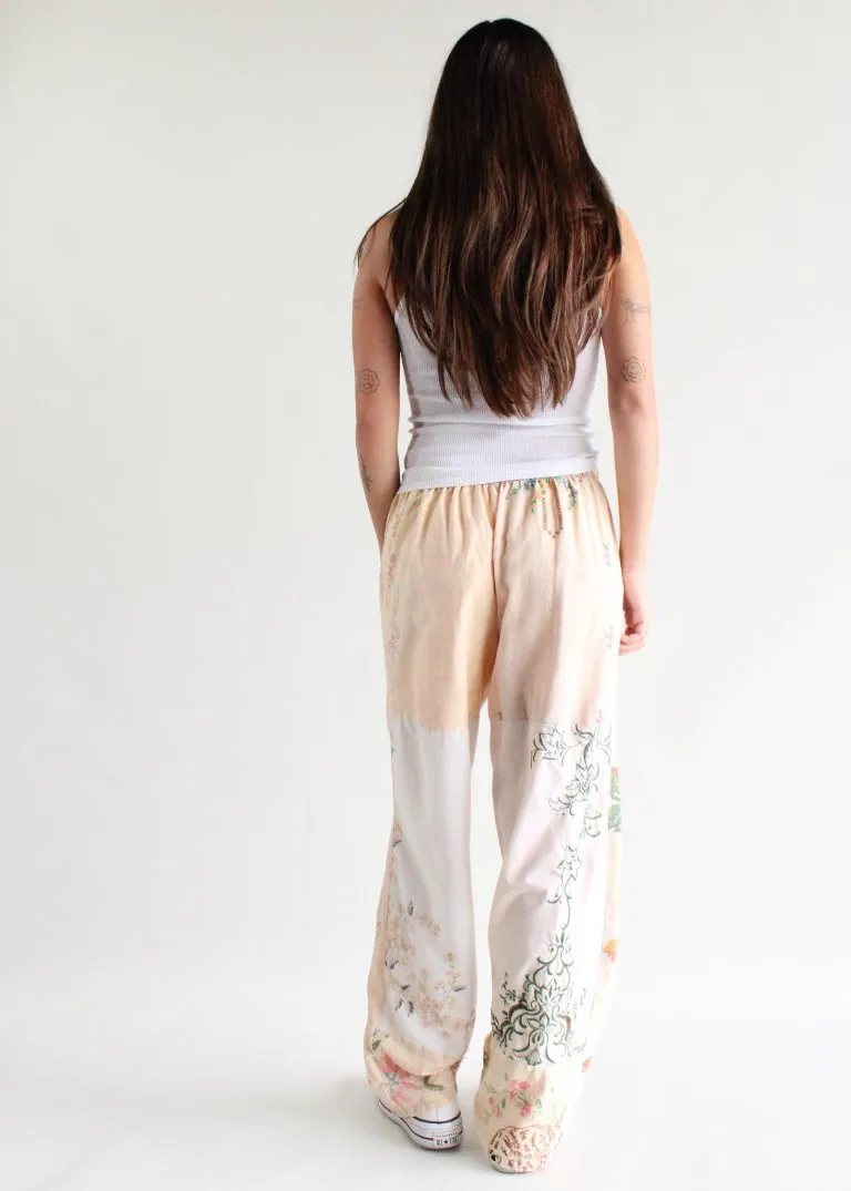 RCYCLD Embroidered Pieced Pant