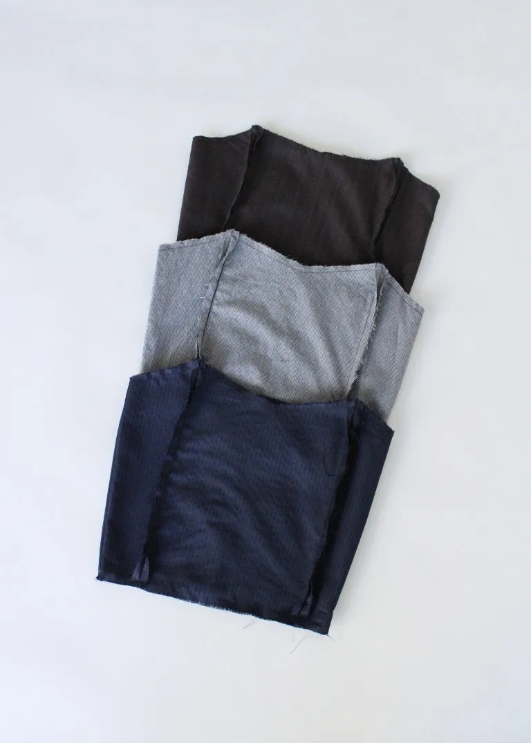 RCYCLD Pinstripe Bustier Top