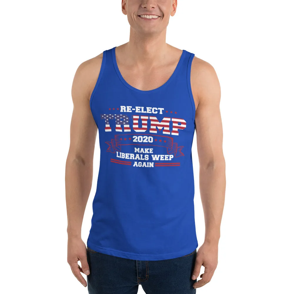 Re-Elect Trump Make Liberals Weep Again Unisex  Tank Top