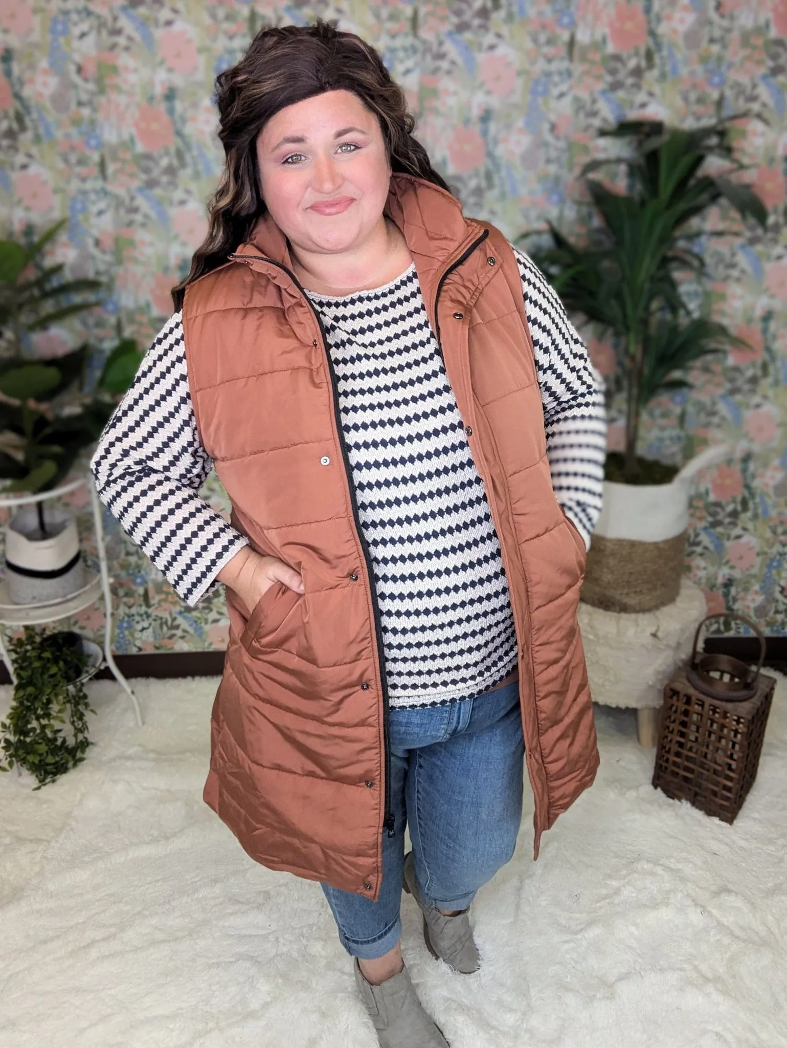 Remington Longline Quilted Vest (Non-Puff)