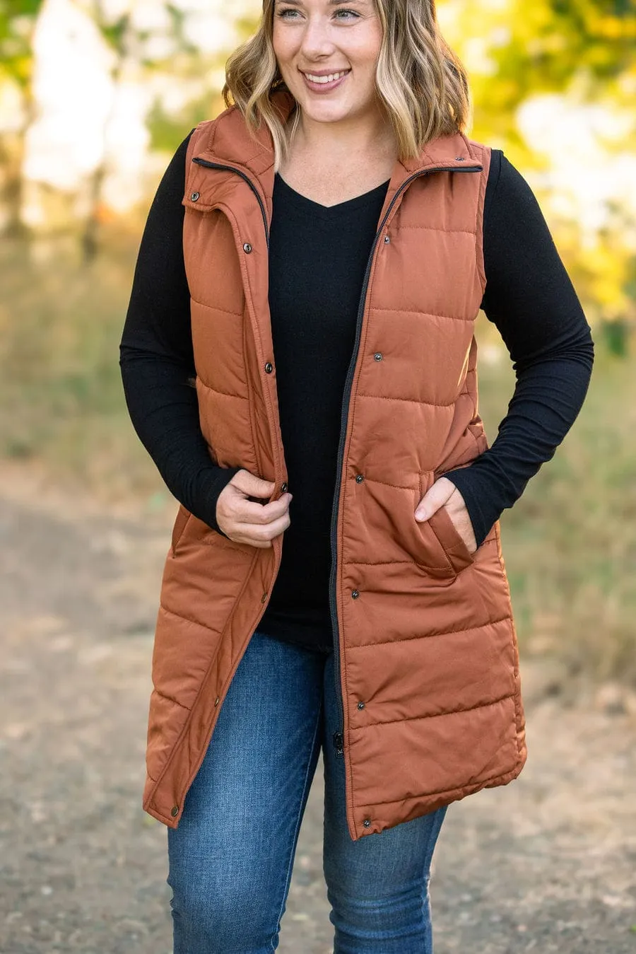 Remington Longline Quilted Vest (Non-Puff)