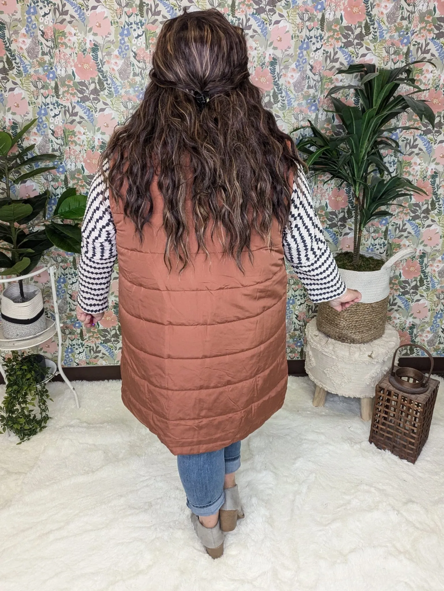 Remington Longline Quilted Vest (Non-Puff)