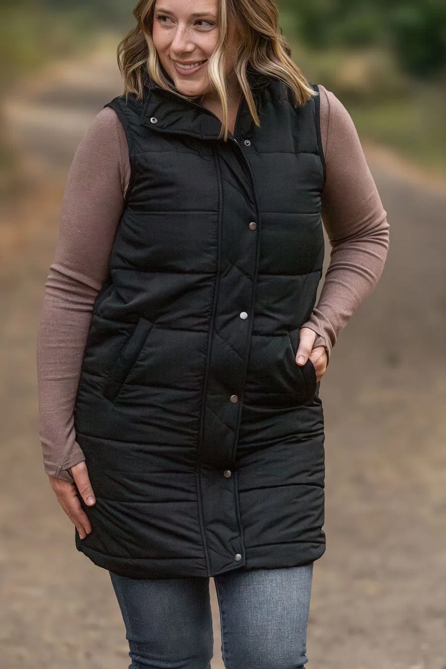 Remington Longline Quilted Vest (Non-Puff)