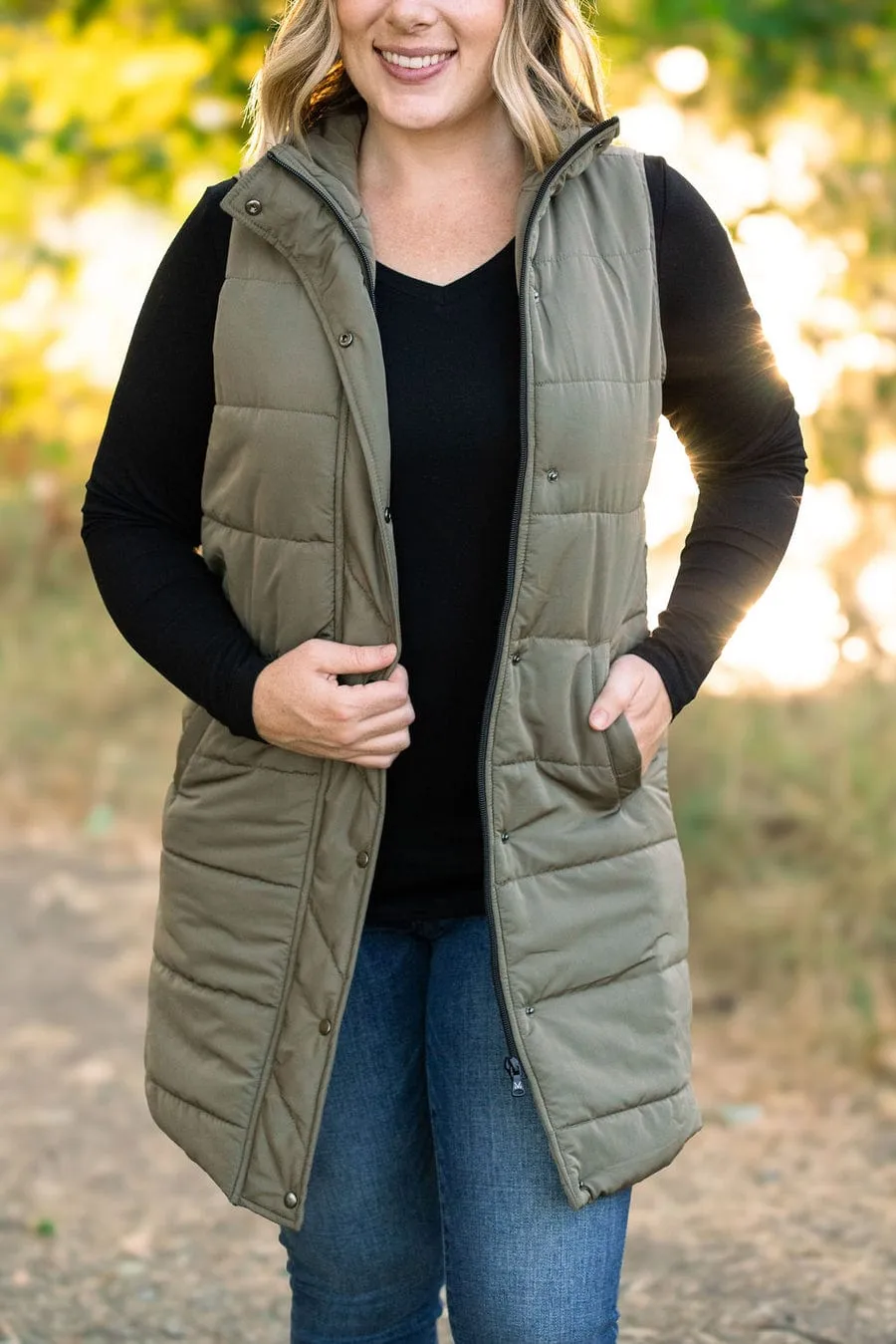 Remington Longline Quilted Vest (Non-Puff)