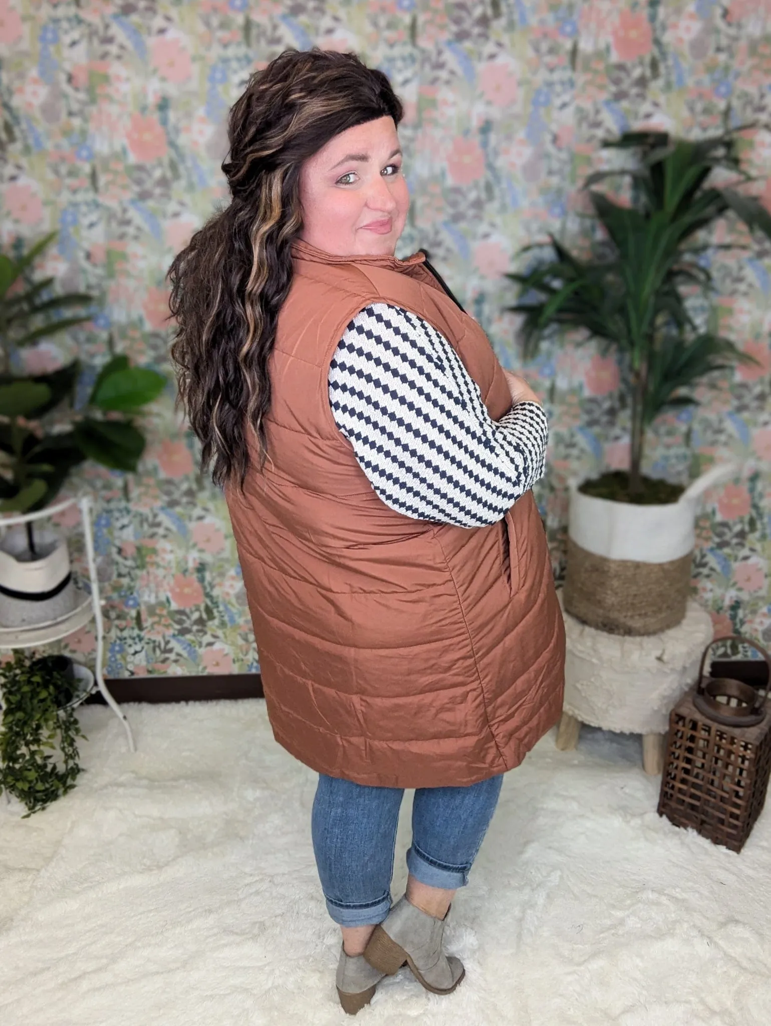Remington Longline Quilted Vest (Non-Puff)
