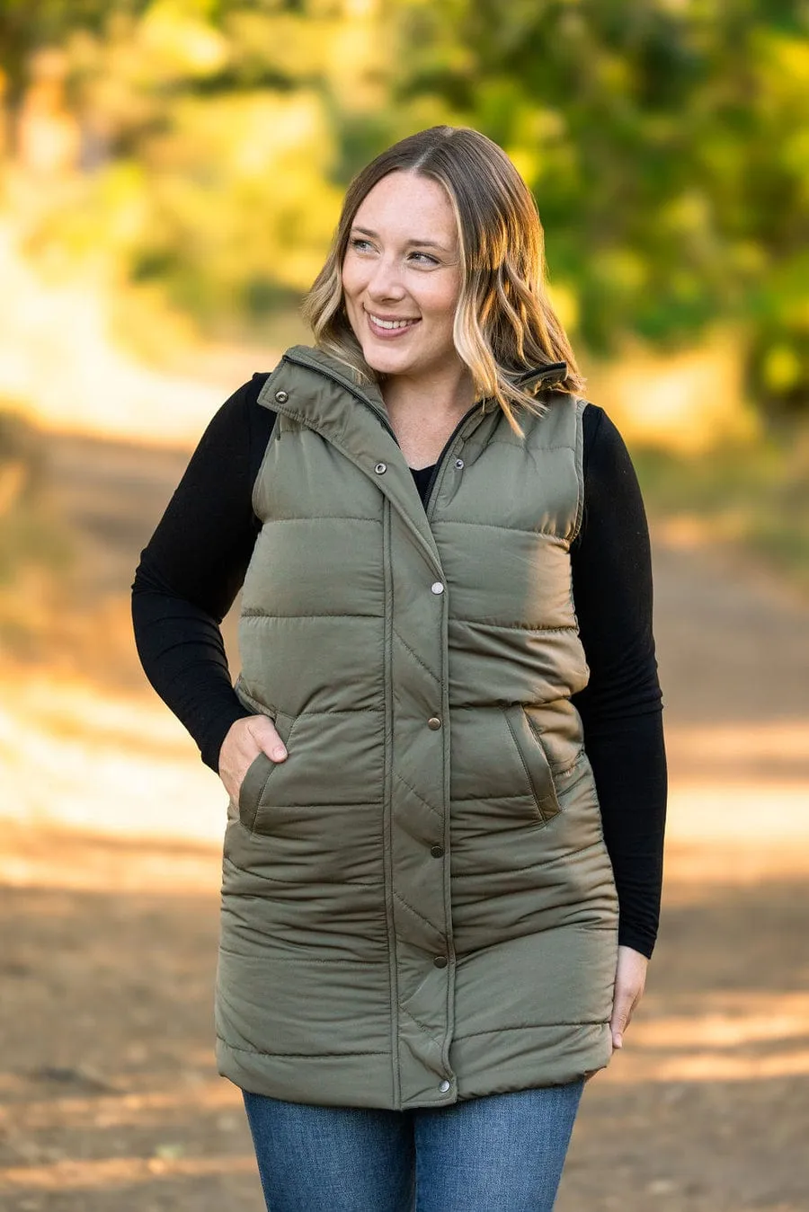 Remington Longline Quilted Vest (Non-Puff)