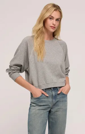 Reset French Terry Sweatshirt-Classic Heather Grey