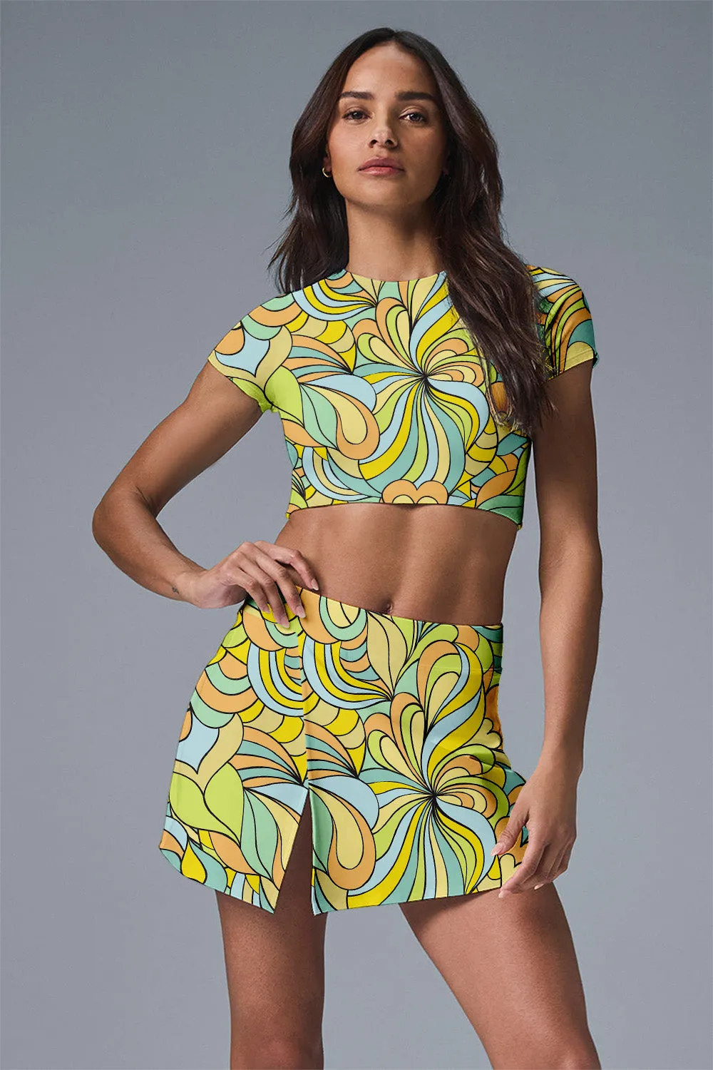 Retro Bloom Activewear Set