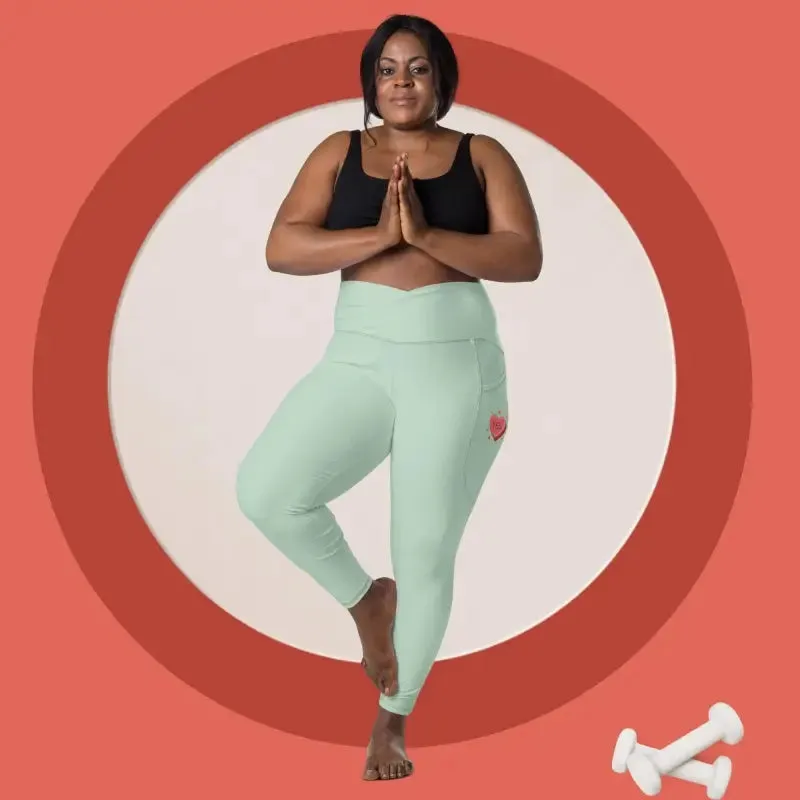 Revive Crossover Leggings with Pockets | Pocket Leggings Pants