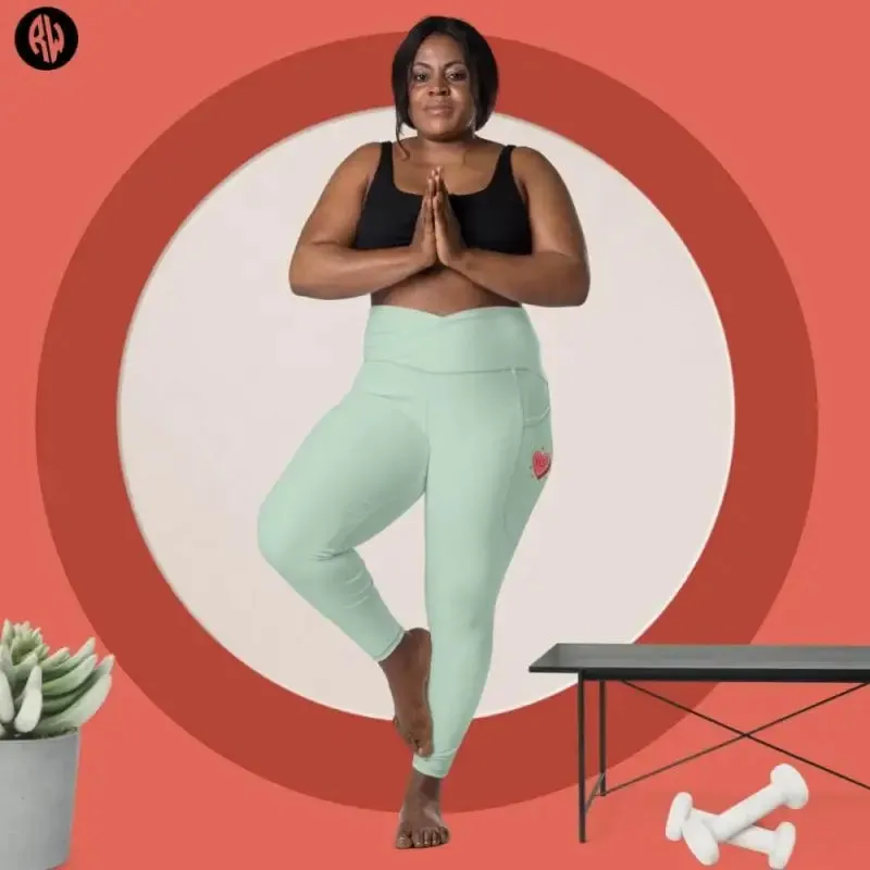 Revive Crossover Leggings with Pockets | Pocket Leggings Pants