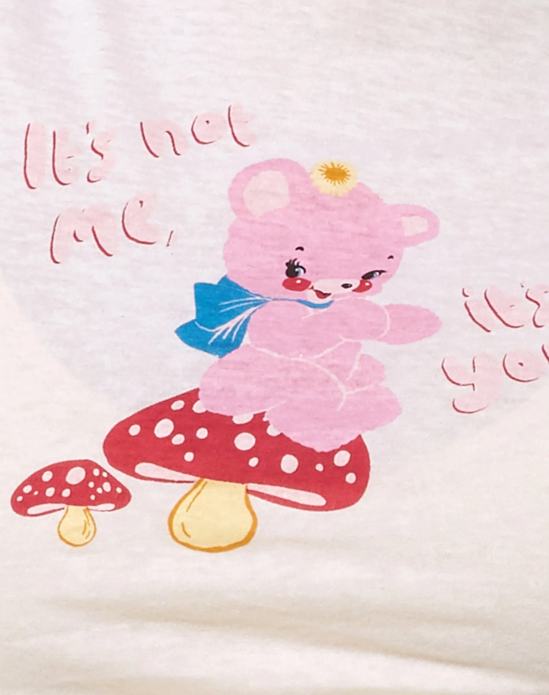 Ringer Tee in Winter White Peony Bind Its Not Me Its You