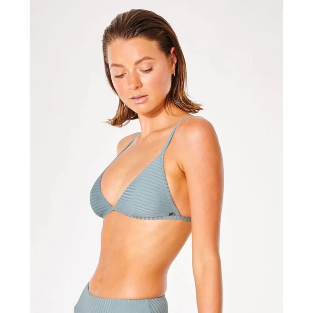RIP CURL PREMIUM SURF BANDED FIXED TRI TOP SLATE