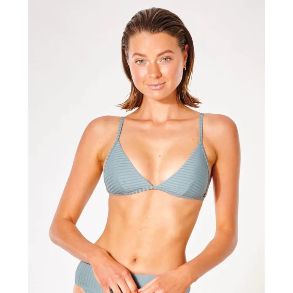 RIP CURL PREMIUM SURF BANDED FIXED TRI TOP SLATE