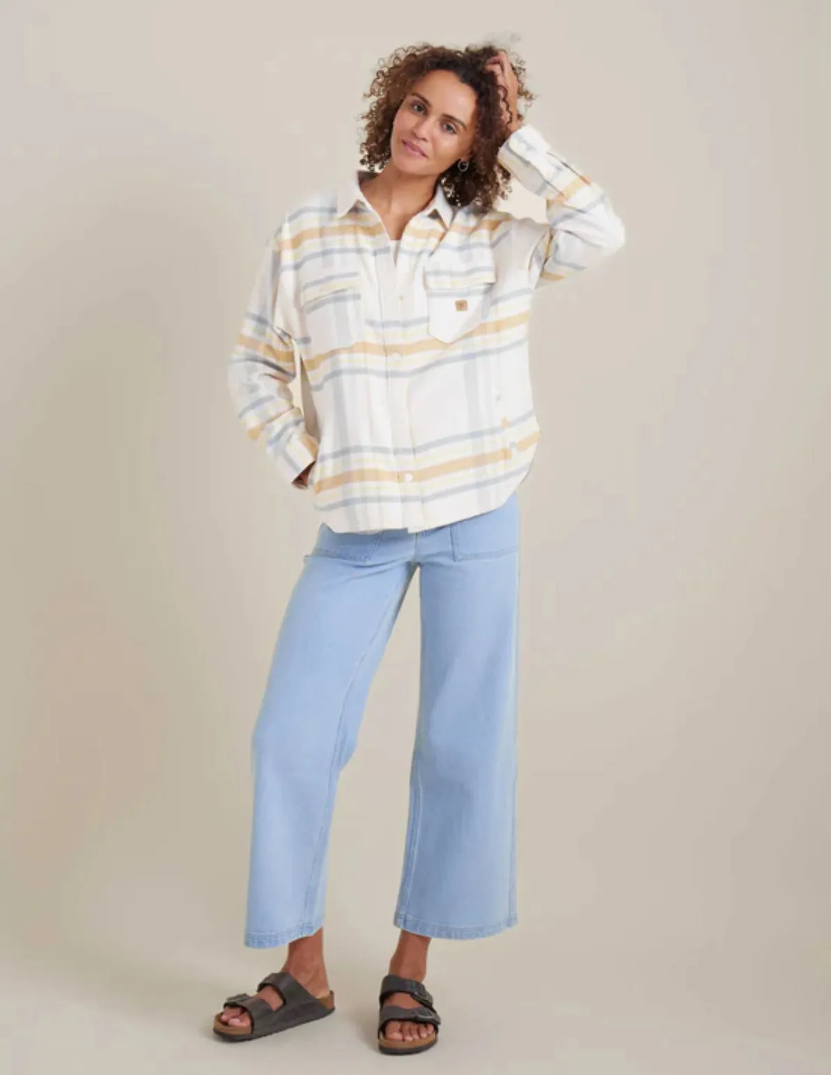 Roark - Amberley Flannel - Dusty Sky