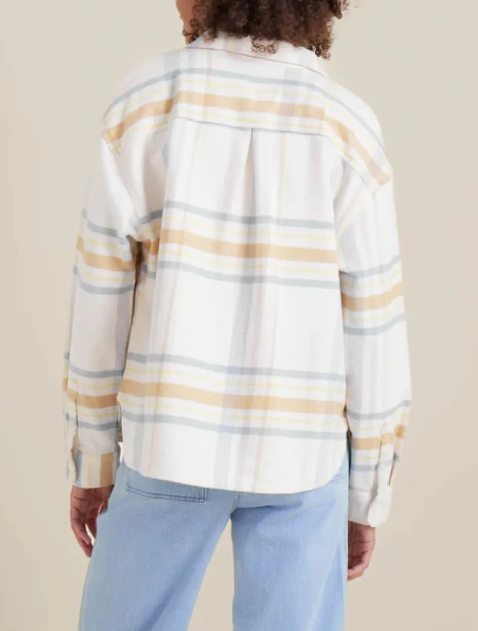 Roark - Amberley Flannel - Dusty Sky