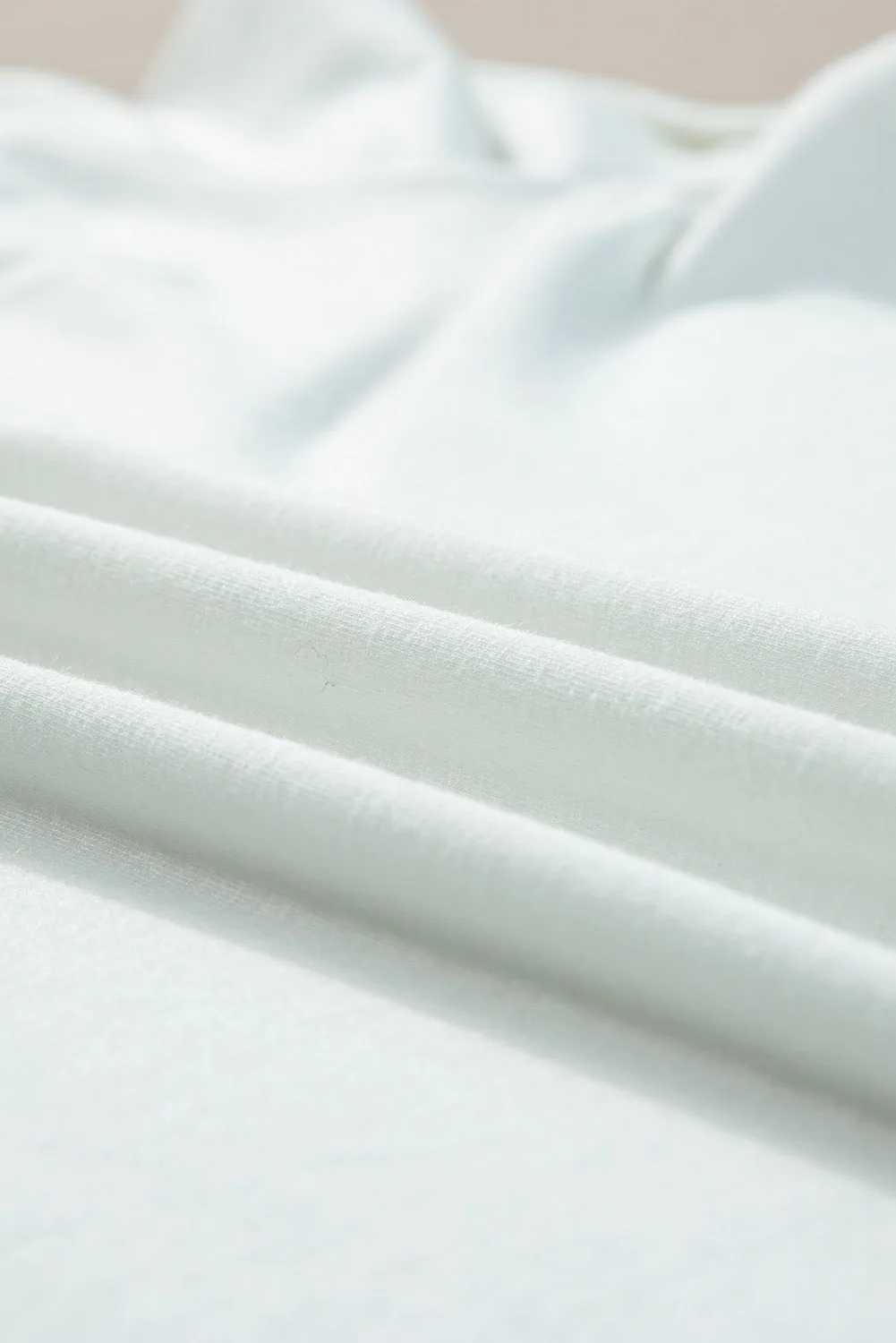Rolled Sleeve Plus Size T-shirt