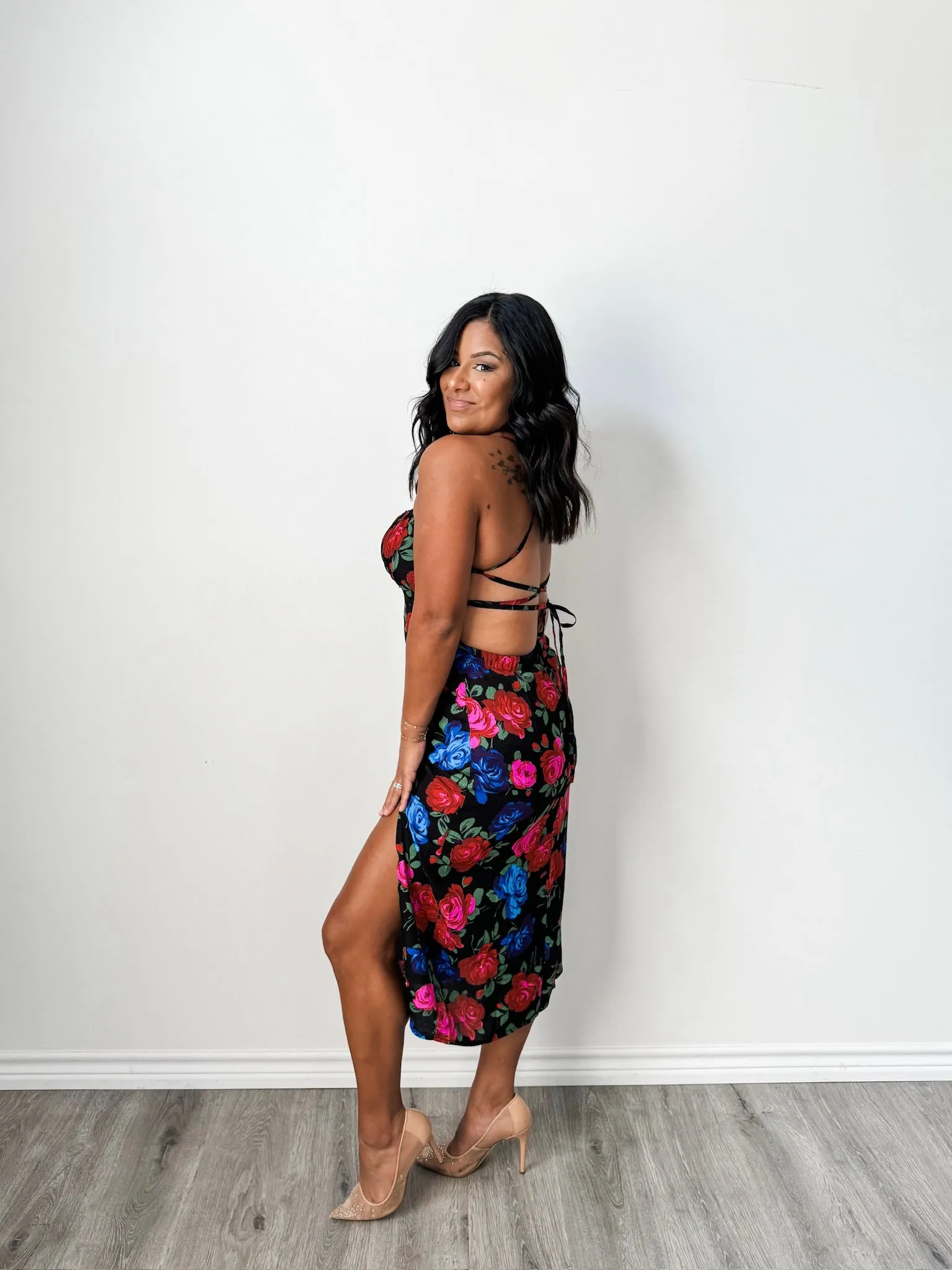 Rose Midi Dress