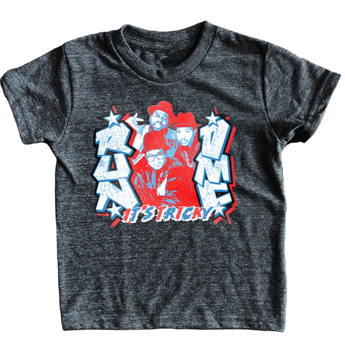 Rowdy Sprout- Run DMC Organic Black Tri Blend Tee