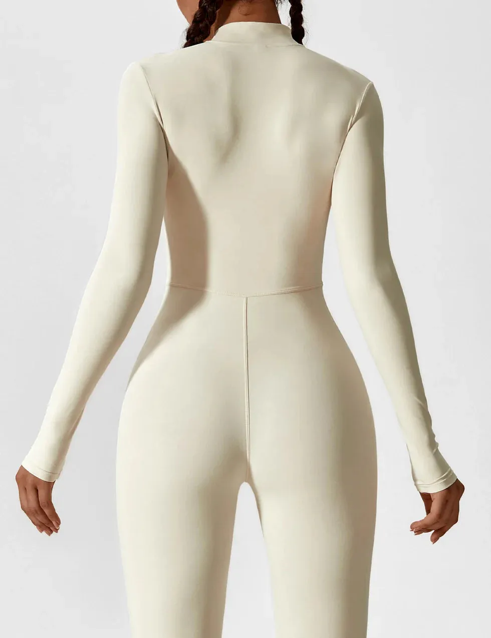 Roxanne Eternal Goddess Seamless Long-Sleeve Yoga Jumpsuit