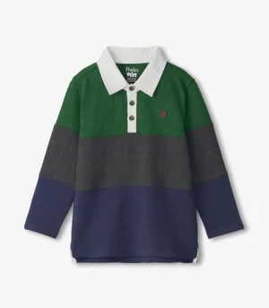 Rugby Long Sleeve Polo Shirt