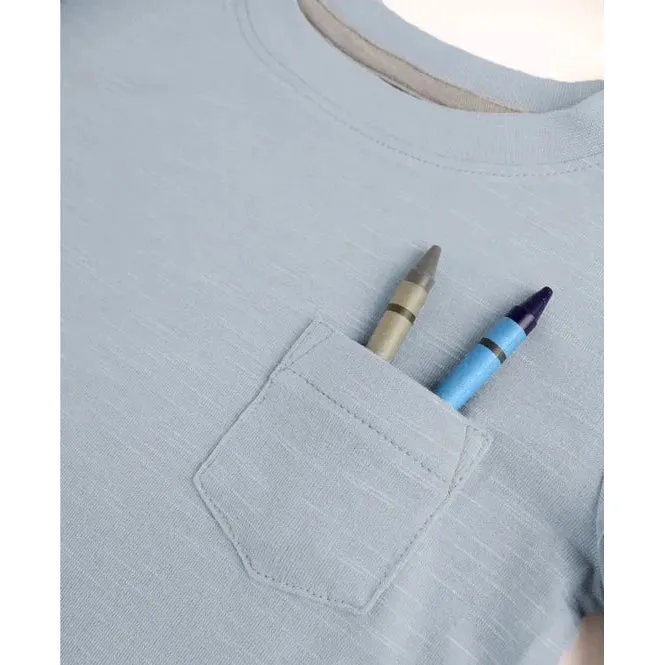 RuggedButts Ultrasoft Knit Long Sleeve Pocket Tee