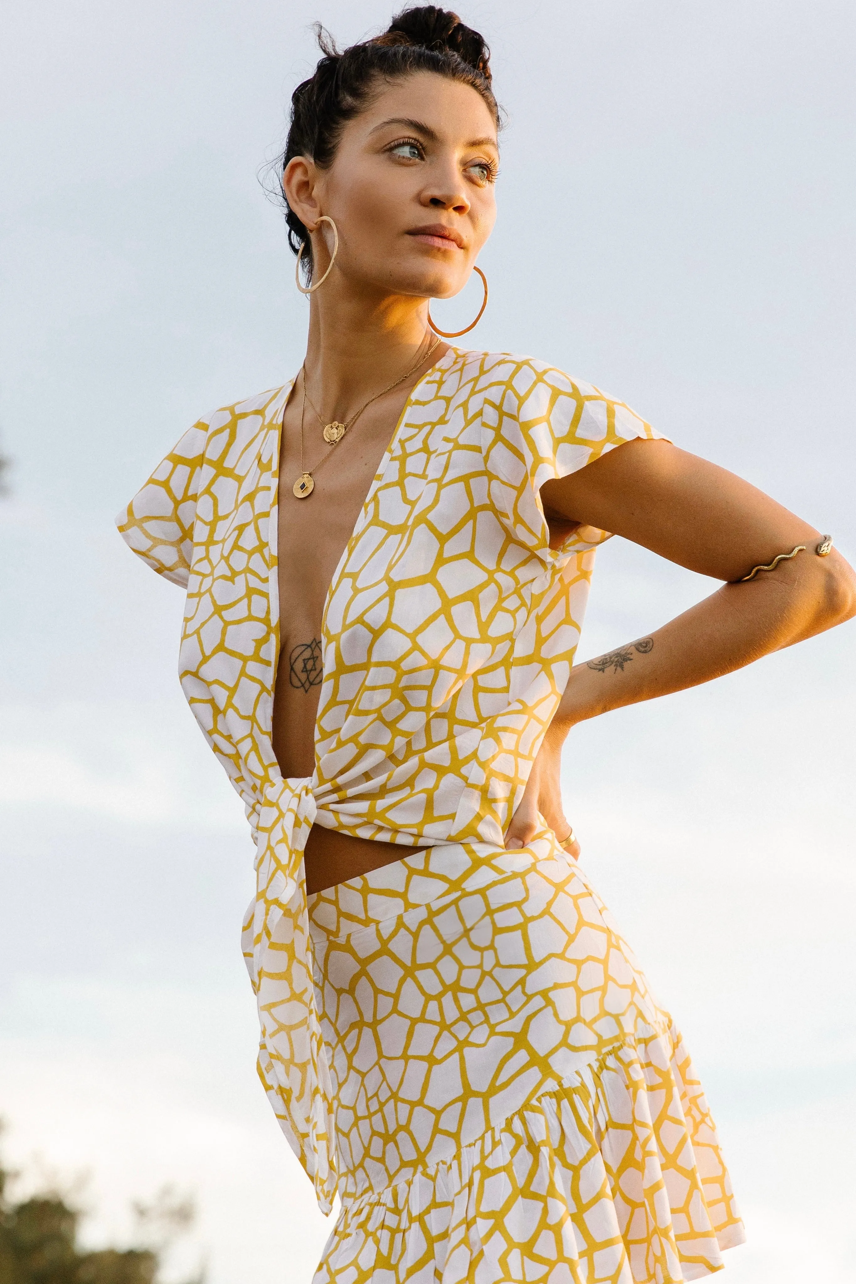 Sahara Knot Top