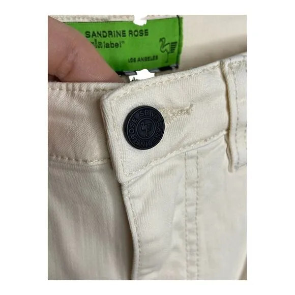 Sandrine Rose The Virgin Label Stretch Skinny Jeans High Rise Stretch Alps Sz 26