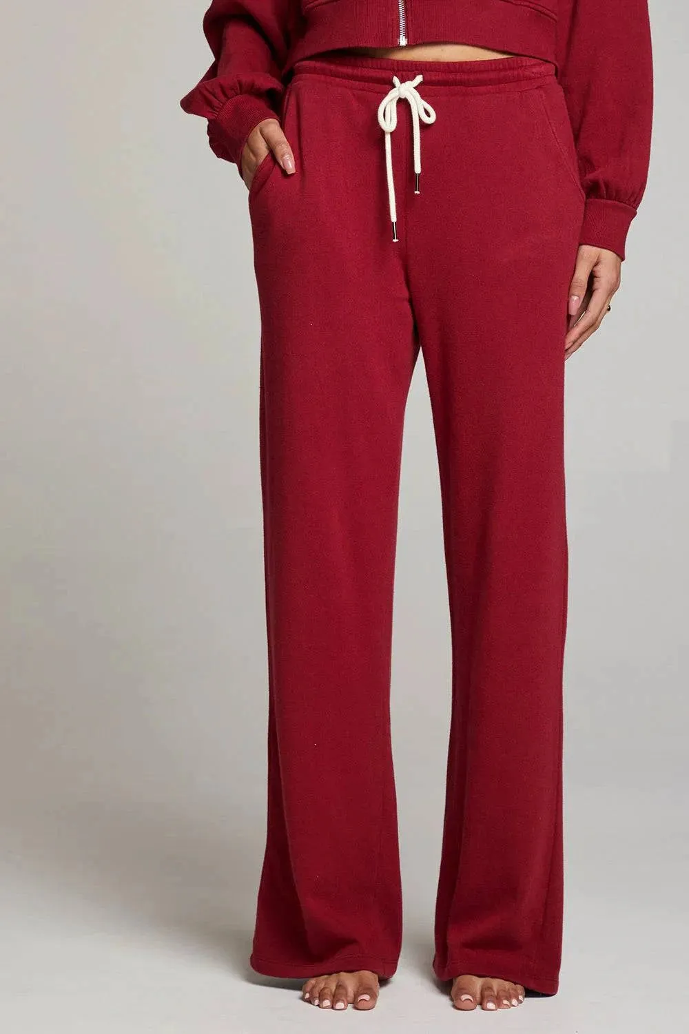 Sandy Trousers by Chaser | Blood Red