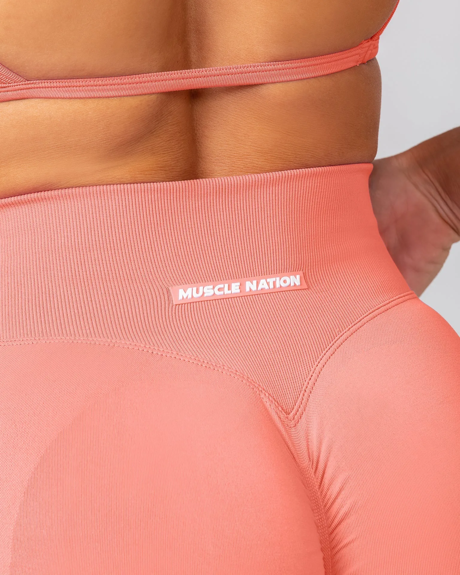 Sculpt Midway Shorts - Peach Tea