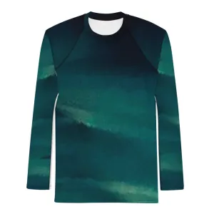 Sea Green Men's Rash Guard