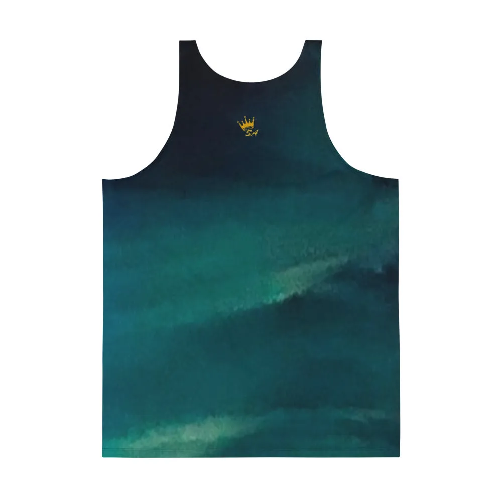 Sea Green Men's Tank Top