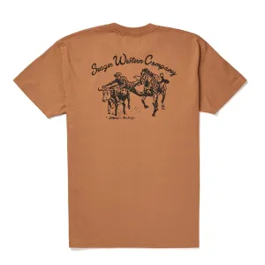 Seager - Los Rios Tee - Brown