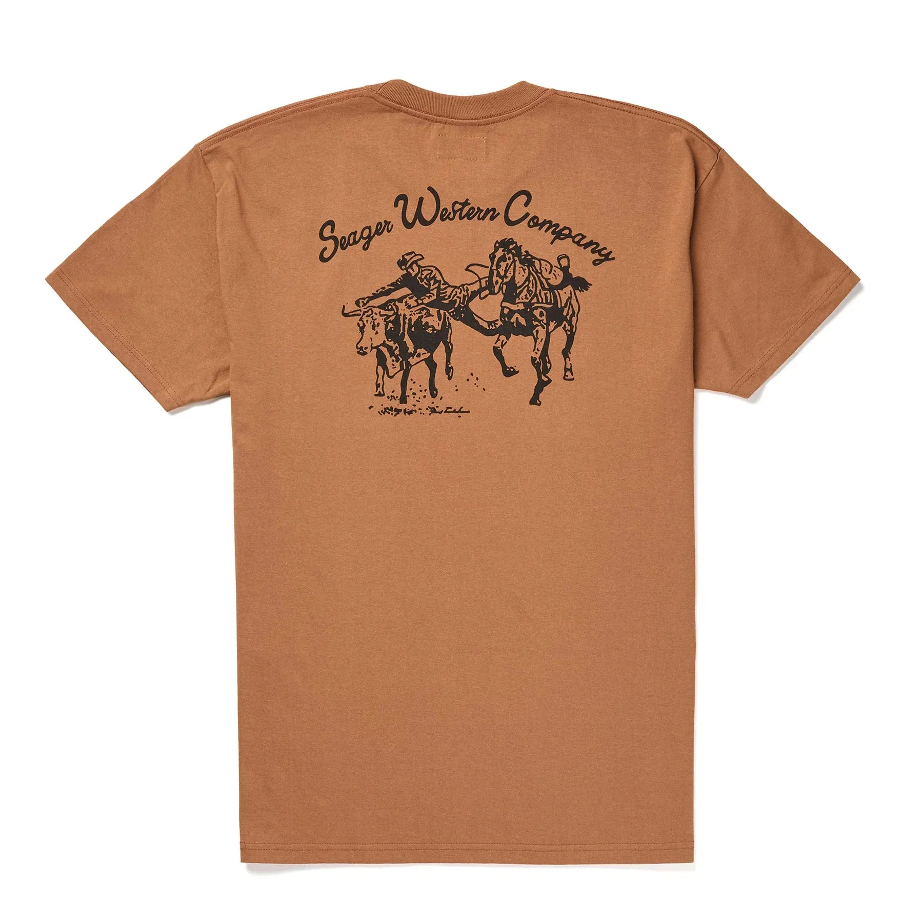 Seager - Los Rios Tee - Brown